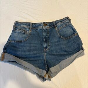 Pilcro Blue Jean Shorts